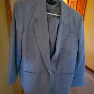 Grey wool Skirt Suit